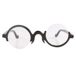 Odd asymmetrical half round semicircle arc buffalo horn frame semirim glasses reading eyeglasses optical spectacles horn sunglass2631070