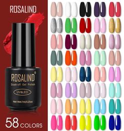 ROSALIND Gel Nail Polish Lamp All For Nails Art Manicure With Matt Base Top Coat Semi Permanant Gellak Nail Gel Polish Varnishes6811613