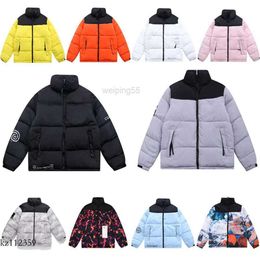 Mens Down Parkas New Arrived Mens and Womens Fashion Down Jacket North Winter the Nort Puffer Jackets Parkas with Letter Embroidery Outdoor Jackets Face Streetwear W