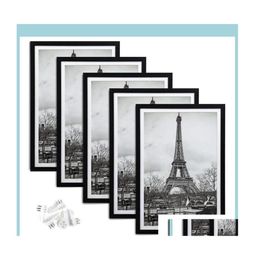 Frames And Mouldings Modings Picture Frame Display Gallery Wall Mounting Po Crafts Case Home Decoraions Black White 4 Sizes For Ch3272620