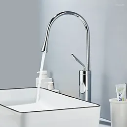 Kitchen Faucets Bathroom Faucet Brass Sink Wash Basin Rotatable Water Tap And Cold Mixer Tapware