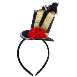 Berets Hat Headband Mini Hair Accessories Headgear Halloween Fabric Performance Headdress