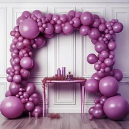 Party Decoration 117pcs Set Latex Balloon Hanging Swirls For Birthday Balloons Streamers Decorations