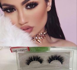 Natural False Curling Thick Eyelashes Fake Beauty 3D Mink Lashes Strips Makeup Tools Korean Cosmetics9989177