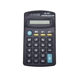 8 siffror Standard Electronic Calculators Batteridriven kalkylator med stor LCD -skärm för användning av hemskola 240430