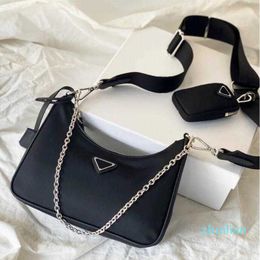2022 Nylon Shoulder Bags Quality Nylons Handbags Bestselling Wallet Women Luxurys Brand Crossbody Bag Hobo Purses 262h