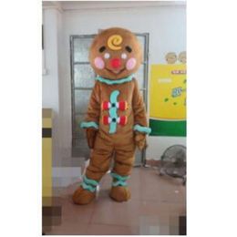Mascot Costumes Brown Funny Doll Christmas Fancy Dress Halloween Mascot Costume Free Ship
