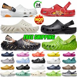 designer sandals slippers Pollex Clog classic slides men women triple white black blue green pink red outdoor waterproof slipper deg3kgZy#
