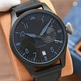 I-3 Montre de luxe mens watches 40 42 44mm Automatic machine movement fine steel case Leather strap luxury watch Wristwatches 2710