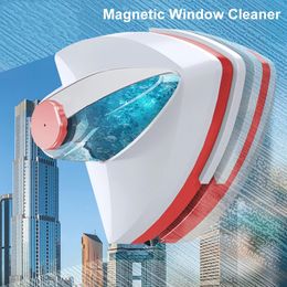 Magnetic Window Cleaner Double Glazing Magnetic Glass Balcony Window Cleaning Brush Automatic Double Side Wiper Surface Cleaner 240422