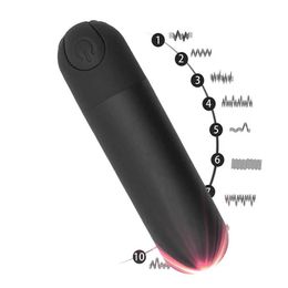 Other Health Beauty Items USB charging mini powerful bullet vibrator female clitoral stimulator vaginal G-spot masturbation adult Q240508