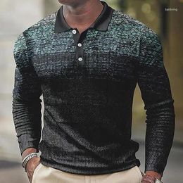 Men's Suits Long Sleeved Colour Blocking Zippered T-shirt Top