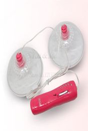 Baile MOMO 7 Speed Nipple Vibrator Silicone Breast Enlargement Pump Nipple Stimulators Sucker Sex Toys for Woman Sex Products S1811417215