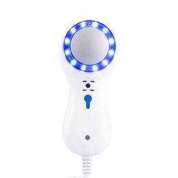 Home Beauty Instrument Blue light ice hammer cold and hot facial beauty tool Q240508