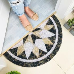 Carpets Bathroom Entrance El Dustproof Bedroom Practical Water Absorbent Anti Slip Kitchen Marble Pattern Office Floor Mat Front Door