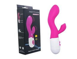 Prettylove 30 Modes Waterproof Mute GSpot Silicone Dildos Vibrators for Women Adult Sex Toys Erotic Sex Products for Couple Y1815588199