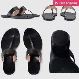 Woman Sandals flip flops for women High quality Stylish Slipper Fashion Classics Sandal Slipper Flat shoes Slide Eu 35-42 ggitys 4Q2W