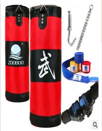 Buy 1 get 4 100908070CM empty fitness speed training MMA Thai sparring boxing kickboxing sand punching bag sandbag4766307