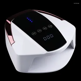 Nail Dryers S90PLUS Amovol Drop Portable LED Light UV Lamp 96W Cordless High Power Dryer For Nails