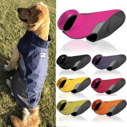 Dog Apparel Reflective Pet Clothes Waterproof Coat Jacket Puppy Vest Warm Outfit Clothing For Big Dogs XS-XXXL Drop