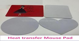 Novelty Items Wireless Customized Heart Shape Mouse Pad Blank Heat transfer Computer Pad Sublimation Tablet Selfie Stick GC08256889691