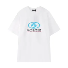 BLCG LENCIA Unisex Summer T-shirts Mens Vintage Jersey T-Shirt Womens Oversize Heavyweight 100% Cotton Fabric Workmanship Plus Size Tops Tees BG30343