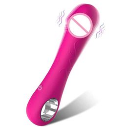 Other Health Beauty Items G-Spot Vibrator Dildo Powerful 10 Speeds Soft Silicone Female Vagina Clitoris Stimulator Vibrator s for Women Adults 18 Y240503