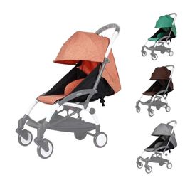 Stroller Sunshade Covers and Cushions for Yoyo Yoya Yuyu Vovo Babyzen Bugaboo Strollers Carts Sun Shade Canopy and Seat Pads 240508