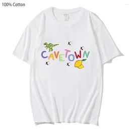 Men's T Shirts Cavetown Fan T-Shirts Cartoon Lemon Boy Graphic Tshirt For Men Y2k Clothes Women Kawaii Clothing Summer Cotton Soft Tees