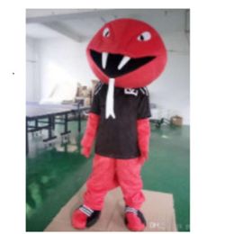 Mascot Costumes Professional New Style animal cute snake cobra Mascot Costume Fancy Dress Adult Size