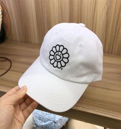 Apricot Blue Camouflage Sun flower Embroidery Caps Men Women Casual Hat Damage Hole Distressed Baseball Cap5907473