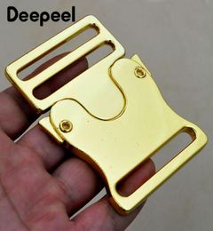 Deepeel 50mm Metal Release Buckle for Backpack 49mm Webbing Strap Adjustment Belt Buckle Clasp DIY Luggage Hardware Accessory2879637