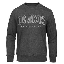 Men's T-Shirts U. Los Angeles California USA is a mens printed fashionable casual sports shirt with loose oversized O-neck warm T-shirt H240513