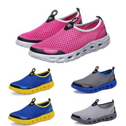 2024 men women running shoes breathable athletic sneakers GAI mens trainers multicolored yellow fashion womens outdoor sports shoe