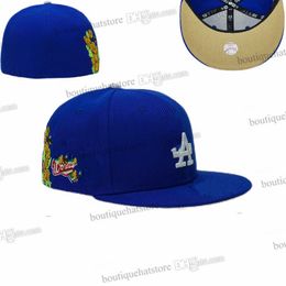 40 Colours Men's Baseball Fitted Hats Brown SD Sport Full Closed Designer Caps 75th Yellow Black New York baseball cap Chapeau Stitched A Lettter Love Hustle 2 Tone 19