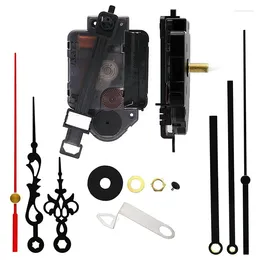 Clocks Accessories 6 Set DIY Quartz Pendulum Clock Movement Mechanism With 12 Pairs Of Hands Wall Repair Tool Parts