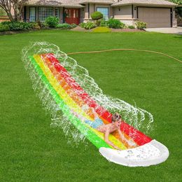 Games Centre Backyard Children Adult Toys Inflatable Water Slide Pools Children Kids Summer Gifts Backyard Outdoor Water Toy 240508