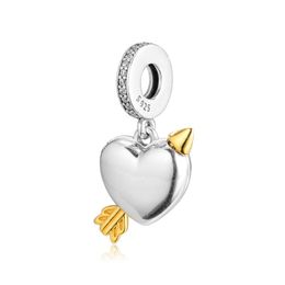 2019 Spring 925 Sterling Silver Jewelry Limited Edition Love Arrow Charm Original Beads Fits Bracelets Necklace For Women DIY Making8610035