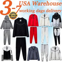 Tech Fleece Hoodie Men Woman Domande Tech Pant Pant Tracksuit Men Pants Sports Pantaloni da jogger Pantaloni percorsi per le tracce di secole.