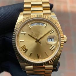 Men's watch mechanical automatic CAL 2823 m228238 Roman digital 40MM sapphire crystal waterproof 50M designer gift strap adjustabl 301q