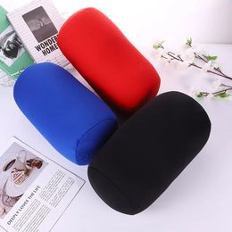 Pillow Comfort Neck And Lumbar Support Cylindrical Shape Solid Multi-functional Foam Particles