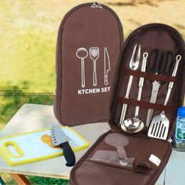 Storage Bags Camping Kitchen Tableware Picnic Supplies Tool Outdoor Cooking Utensil Portable Bag