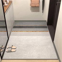 Carpets Simple Modern Entry Door Floor Mat Light Luxury Bedroom Foot Living Room Dirt Resistant Carpet