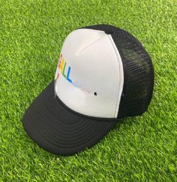 Ball Caps with Multicolor Letters Hat Casual Lettering Curved Brim Baseball Cap for Men and Women2792253