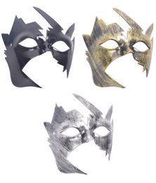 halloween whole Men Burnished Antique Silver Gold Venetian Mardi Gras Masquerade Party Ball Mask men masquerade mask supplies6251000