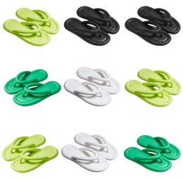 Summer new product slippers designer for women shoes White Black Green comfortable Flip flop slipper sandals fashion-018 womens flat slides GAI outdoor shoes GAI