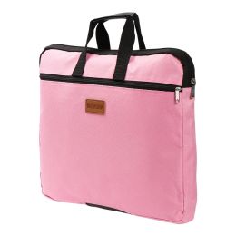 Bag Waterproof Canvas Business Documents Handbag Double Layers Book A4 File Folder Holder with Handle Zipper Bag Big Capacity