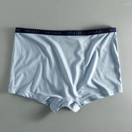 Underpants Men Shorts Japanese Style With Elastic Waistband U-convex Design For Moisture-absorbent Underwear Panties