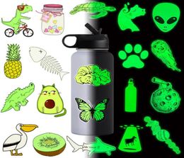20PCS Glow in the Dark Stickers for Kids Room decoration Party Gift DIY Laptop Luggage Car Bike Decals2706581