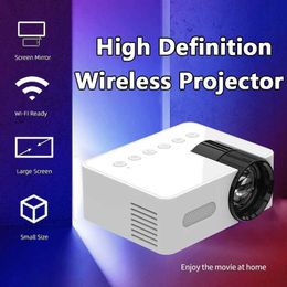 Projectors Mini portable wireless projector highdefinition home Theatre outdoor camping mirror with the same screen intelligent projector iOS Android Wifi U J240